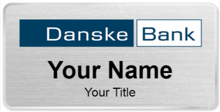 Custom name badges for Danske bank