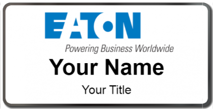 Custom name badges for Eaton