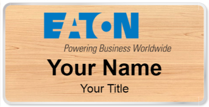 Custom name badges for Eaton