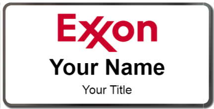 Custom name badges for Exxon