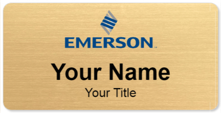 Custom name badges for Emerson