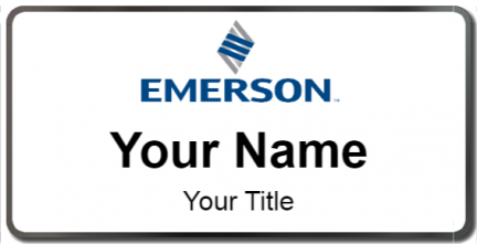 Custom name badges for Emerson