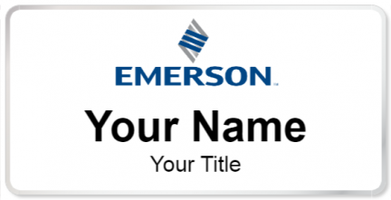 Custom name badges for Emerson