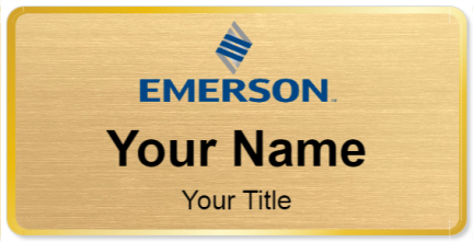 Custom name badges for Emerson