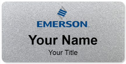 Custom name badges for Emerson