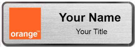 Custom name badges for Orange SA