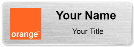 Custom name badges for Orange SA