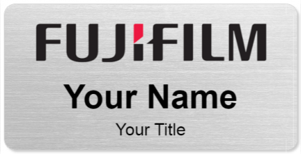 Custom name badges for Fuji Film