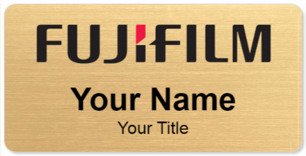 Custom name badges for Fuji Film