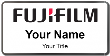 Custom name badges for Fuji Film