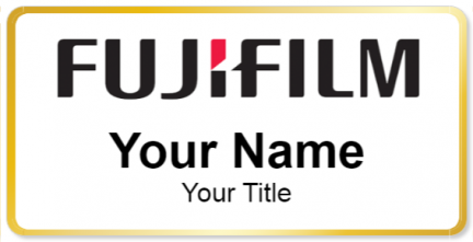 Custom name badges for Fuji Film