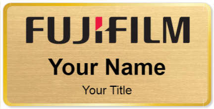 Custom name badges for Fuji Film