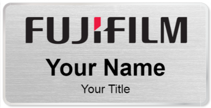 Custom name badges for Fuji Film