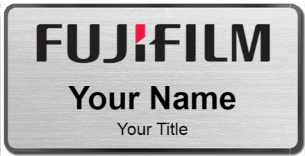 Custom name badges for Fuji Film