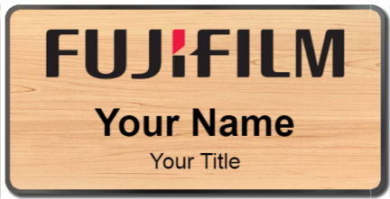 Custom name badges for Fuji Film