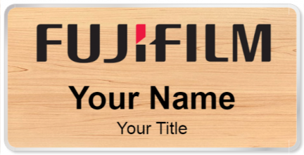 Custom name badges for Fuji Film