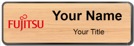 Custom name badges for Fujitsu