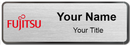 Custom name badges for Fujitsu