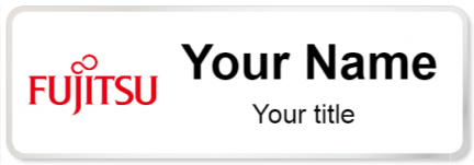 Custom name badges for Fujitsu