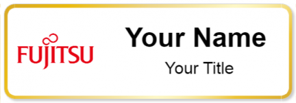 Custom name badges for Fujitsu