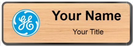Custom name badges for GE