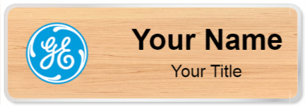 Custom name badges for GE