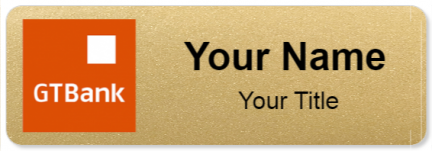 Custom name badges for GT Bank