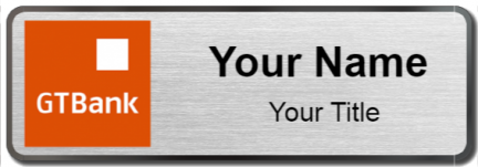 Custom name badges for GT Bank