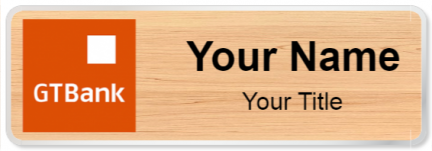 Custom name badges for GT Bank