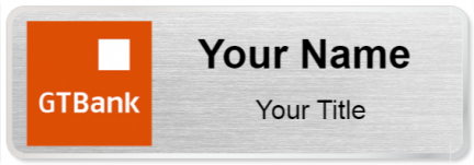 Custom name badges for GT Bank
