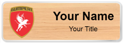 Custom name badges for Gumpert