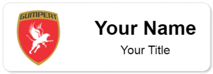 Custom name badges for Gumpert