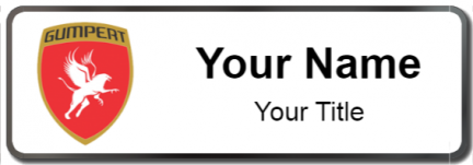 Custom name badges for Gumpert