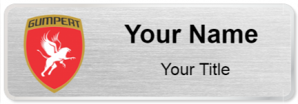 Custom name badges for Gumpert