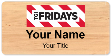 Custom name badges for Fridays