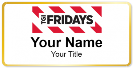 Custom name badges for Fridays