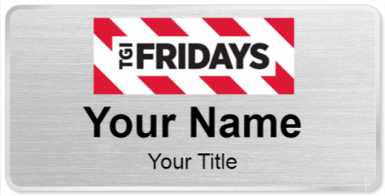 Custom name badges for Fridays