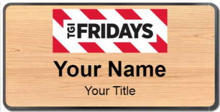 Custom name badges for Fridays