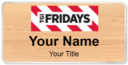 Custom name badges for Fridays