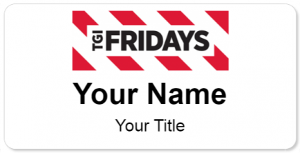 Custom name badges for Fridays