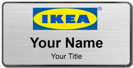 Custom name badges for Ikea