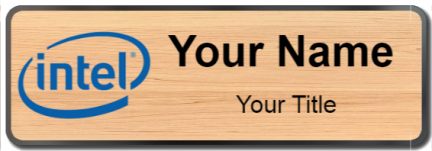 Custom name badges for Intel