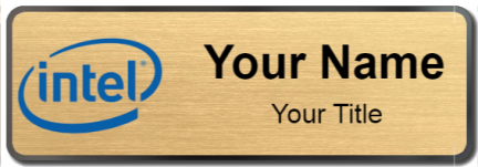Custom name badges for Intel