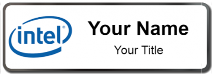 Custom name badges for Intel