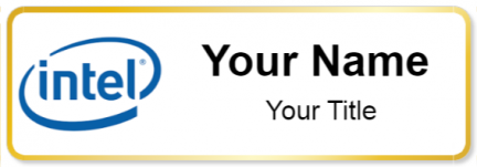 Custom name badges for Intel