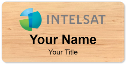 Custom name badges for Intelsat