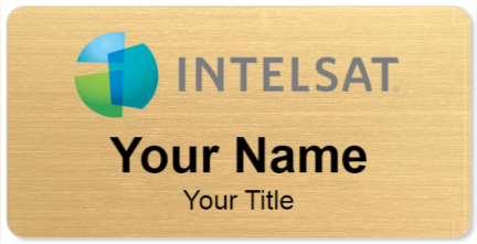 Custom name badges for Intelsat
