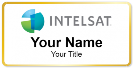 Custom name badges for Intelsat
