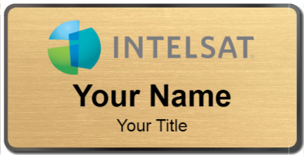 Custom name badges for Intelsat