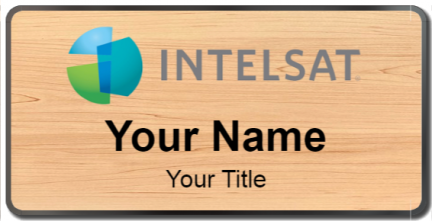 Custom name badges for Intelsat